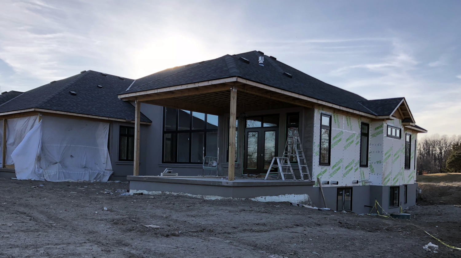 Milton Residence Green Propeller Design